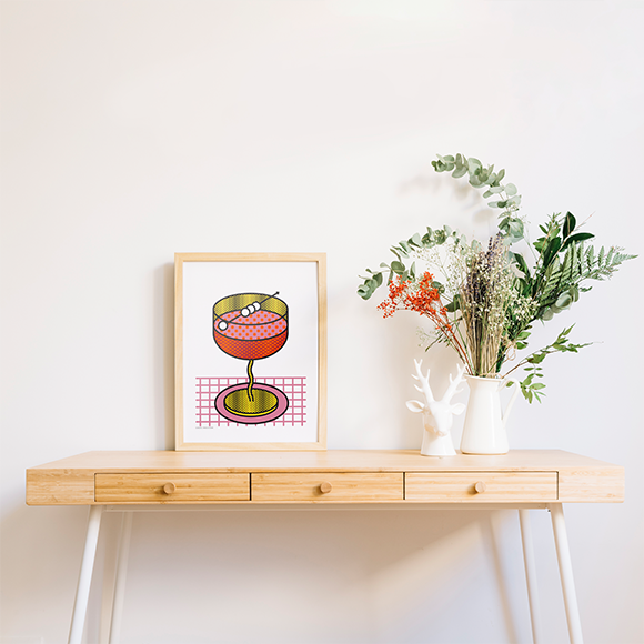 Digital Painting "Martini"