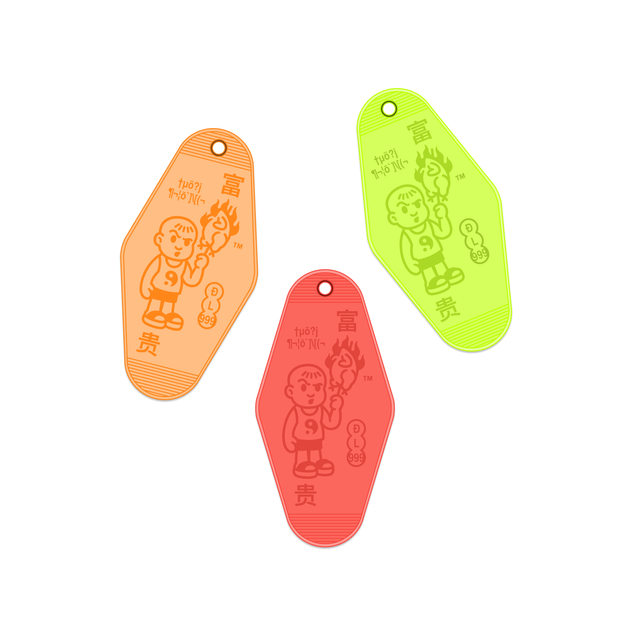 Food-tour Dong Ho Keychain