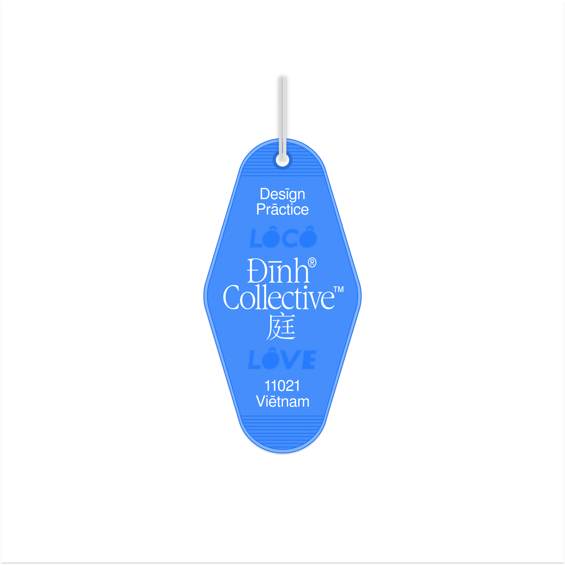 Hotel Keychain 2024 - LoCo LoVe Edition
