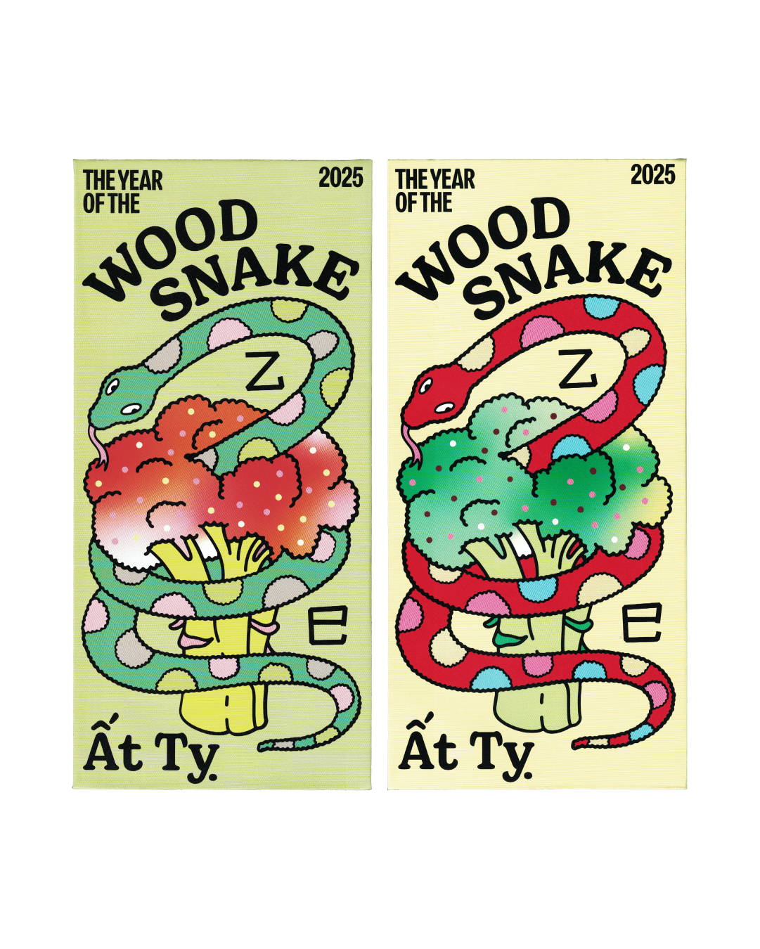 Wood Snake Lucky Money Envelope