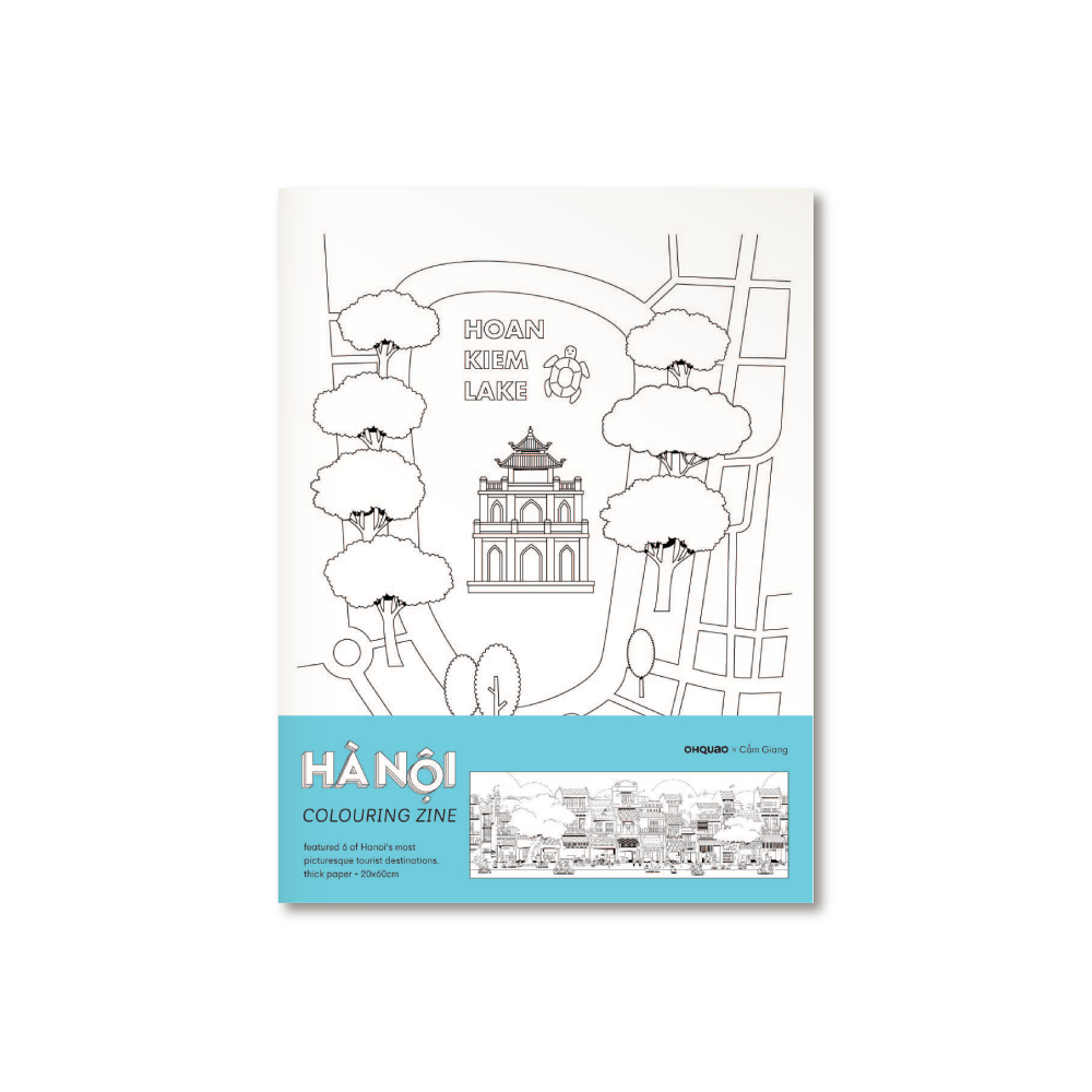 "Hanoi" Coloring Zine