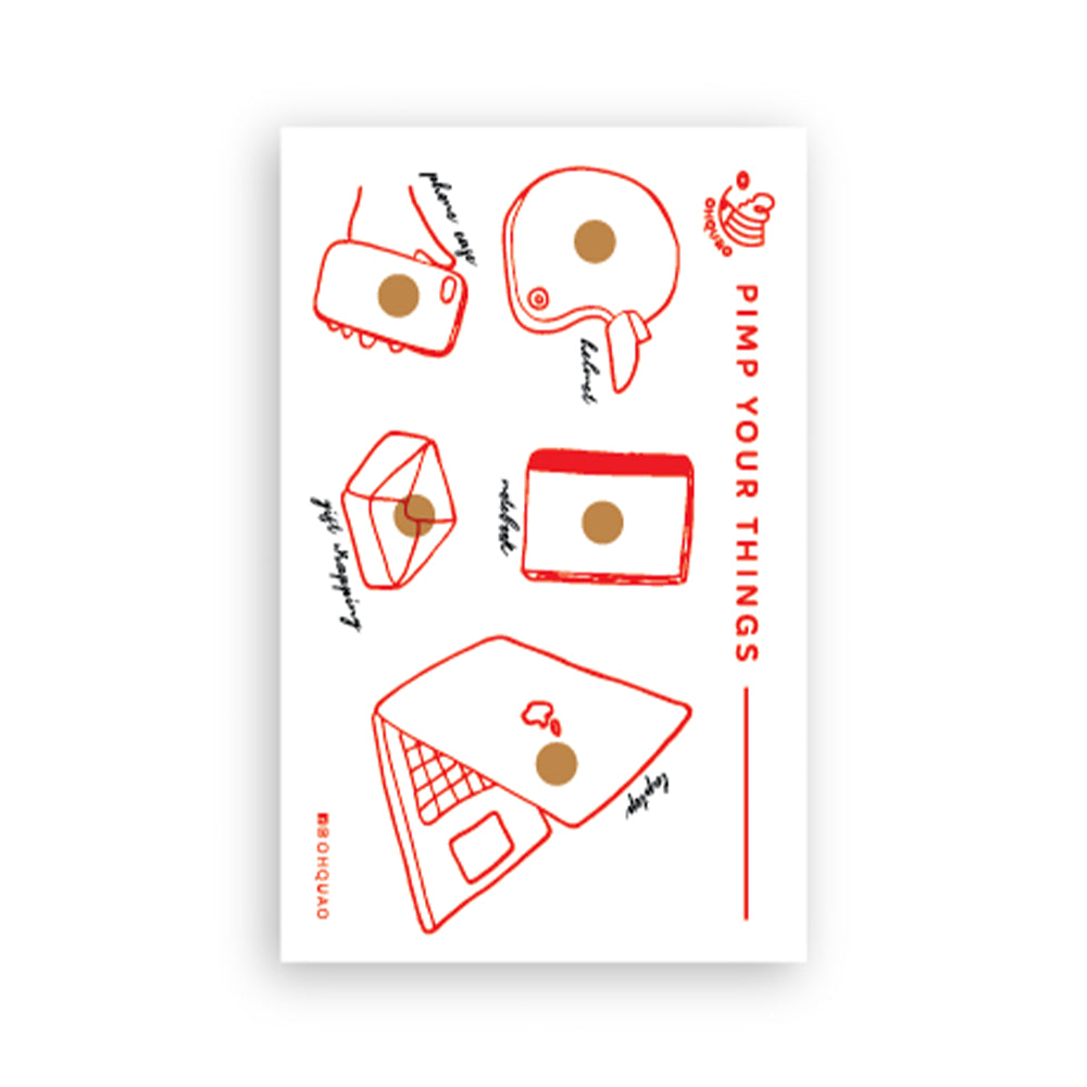 "Hanoi" Stickers