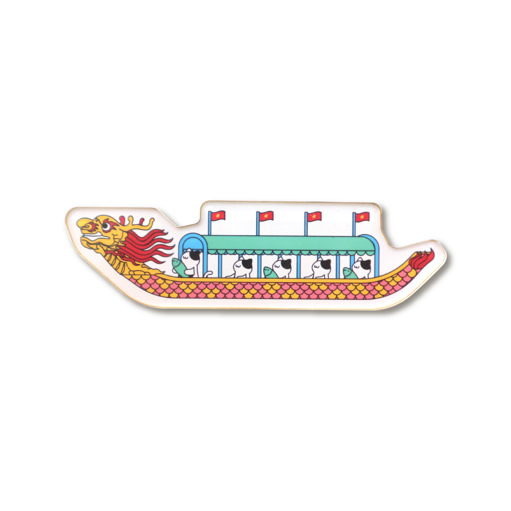 "Dragon Boat" Magnet