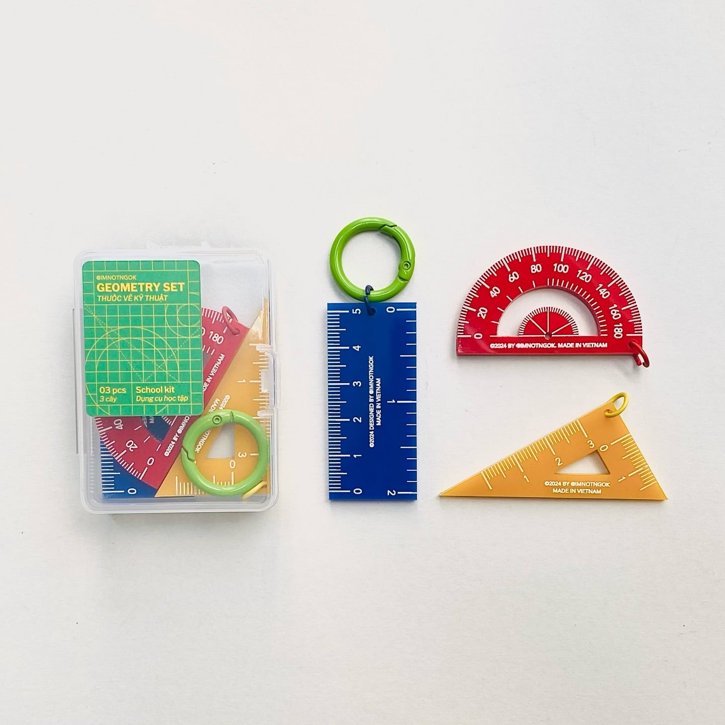 3-Piece Geometry Combination Sets