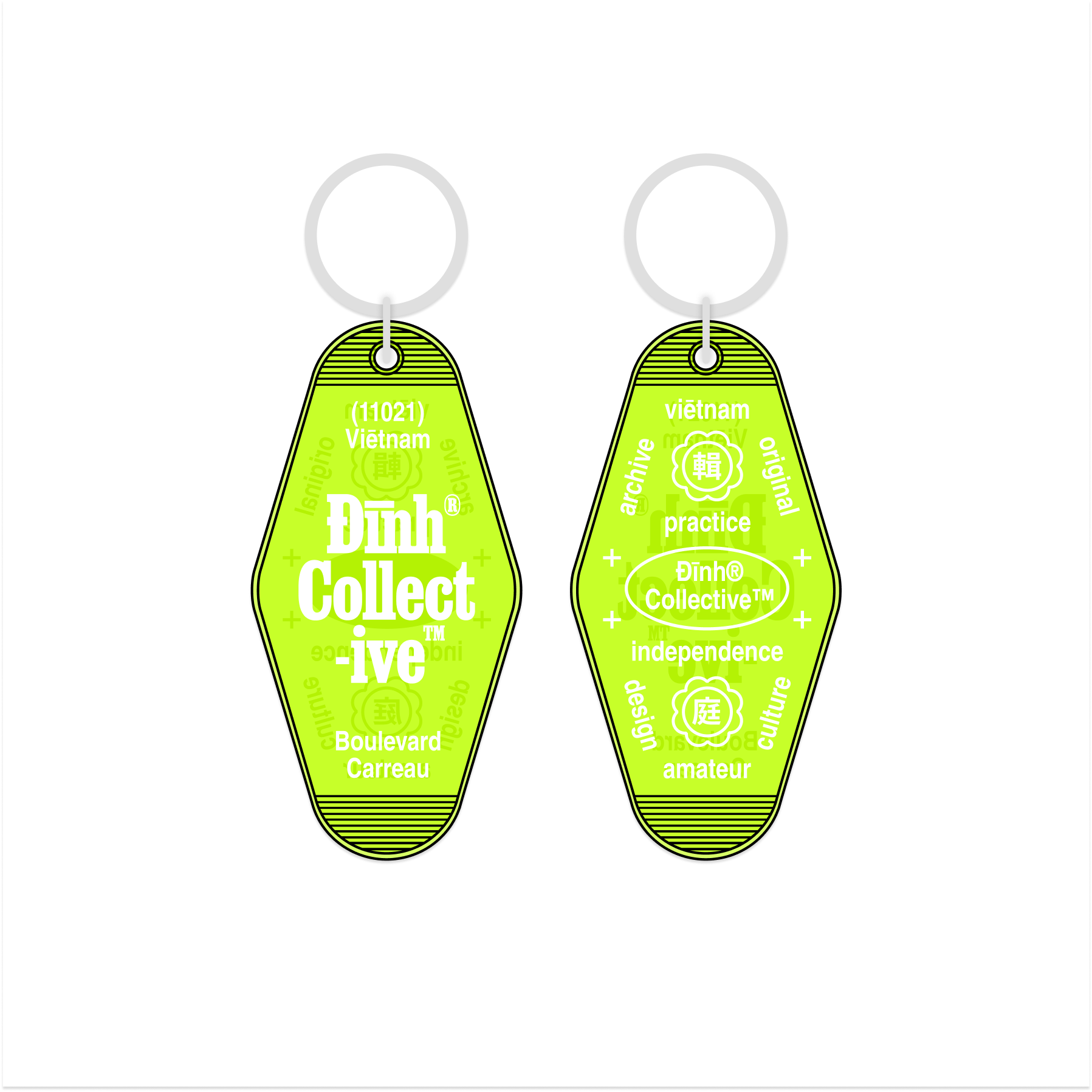 Hotel Keychain #1 (Crystal)