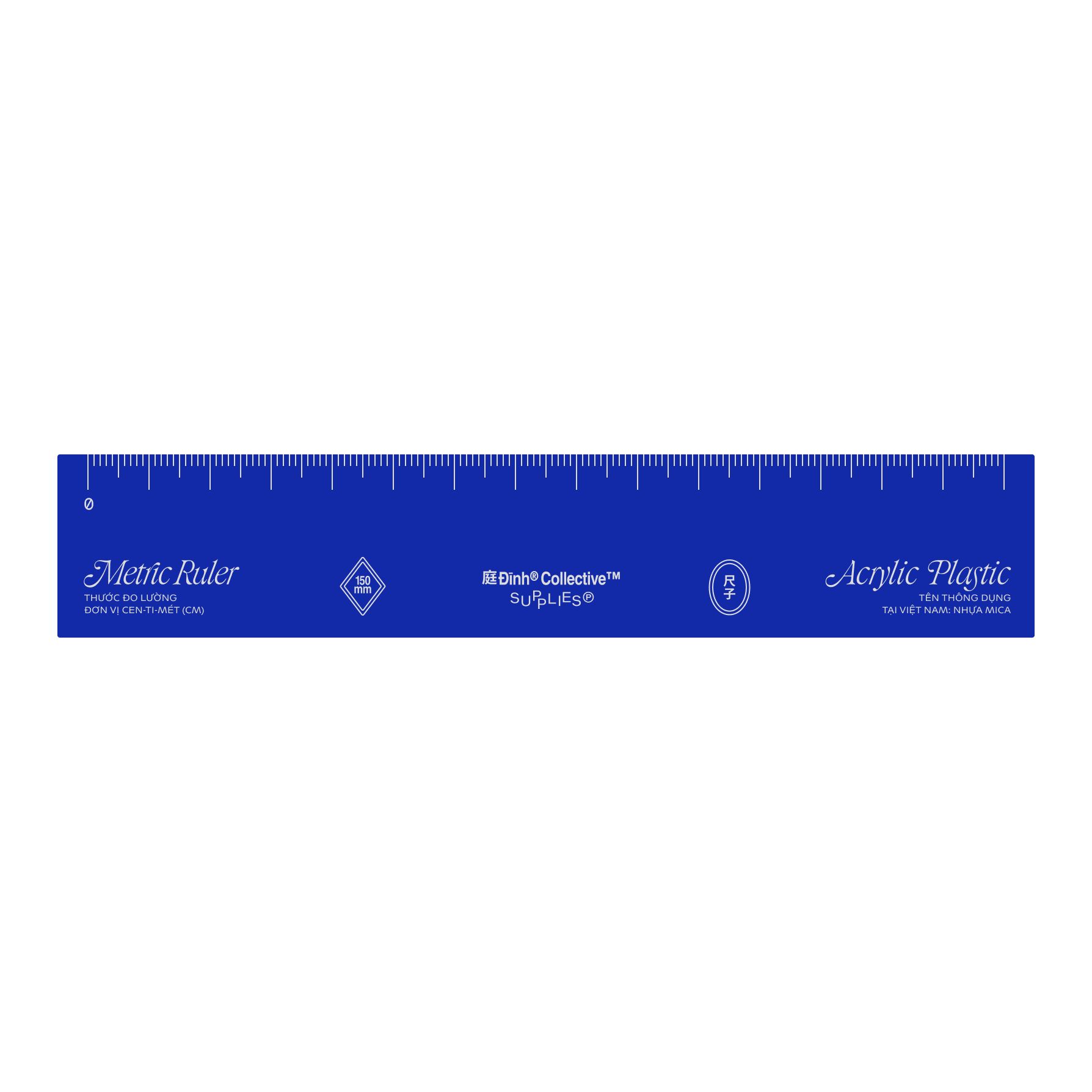15CM Ruler - Acrylic Plastic