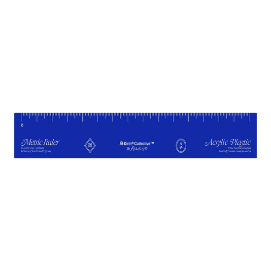 15CM Ruler - Acrylic Plastic