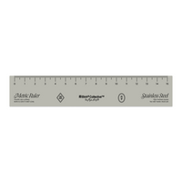 15CM Ruler - Stainless Steel