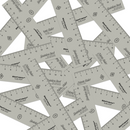 15CM Ruler - Stainless Steel