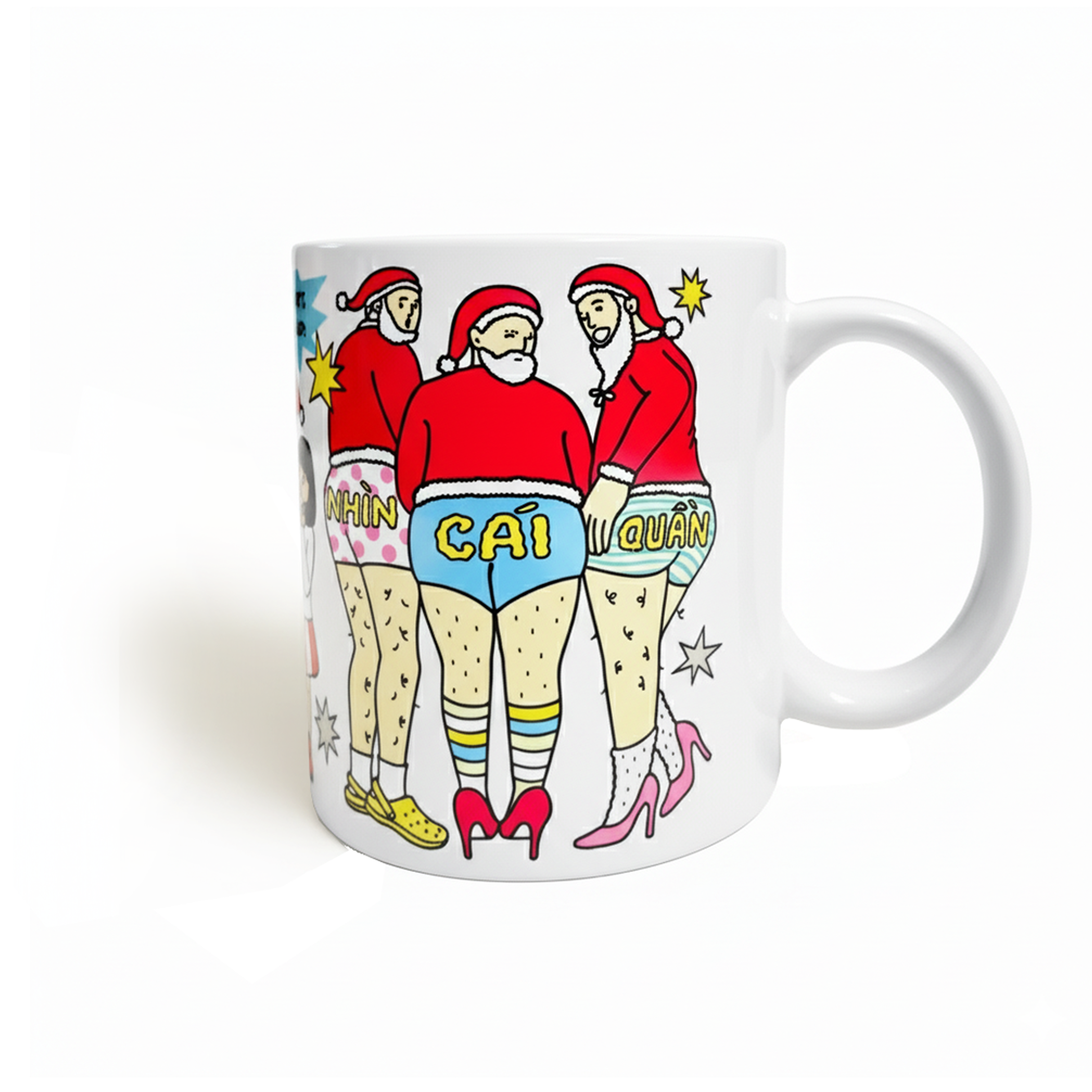 “Ong Gia Noel Fun” Ceramic Mug