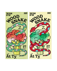 Wood Snake Lucky Money Envelope