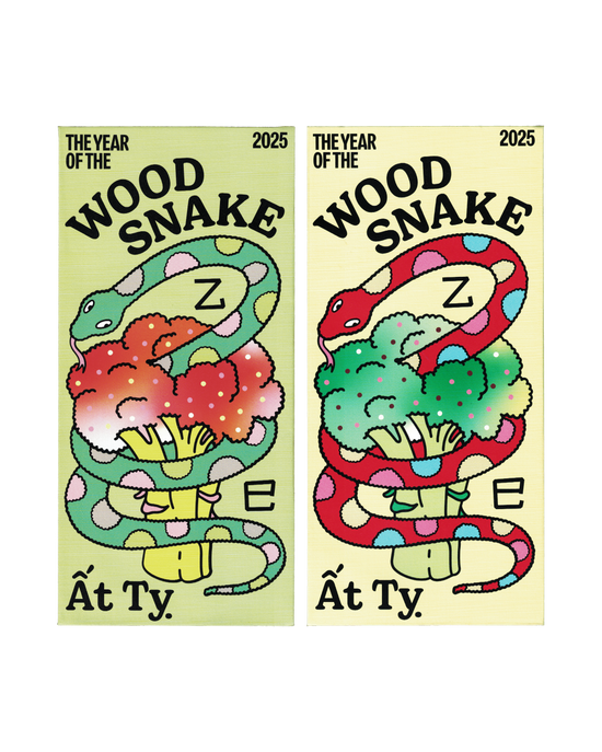 Wood Snake Lucky Money Envelope