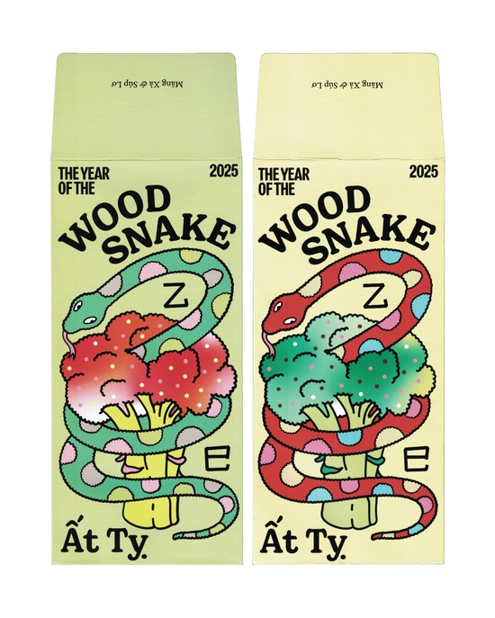 Wood Snake Lucky Money Envelope