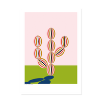 Digital Painting "Balloon Cactus"