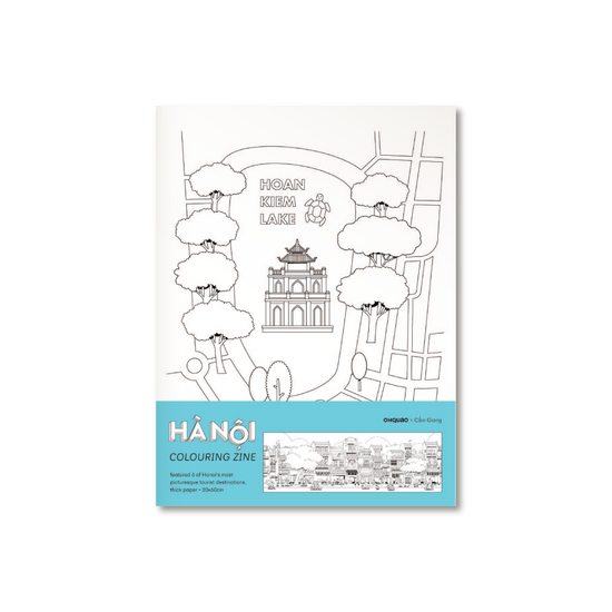 "Hanoi" Coloring Zine