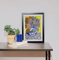 Digital Painting "Dragon Vase"