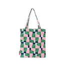Totebag "Pink Green Pinwheel"