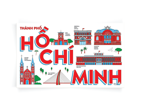 "Ho Chi Minh" Postcard