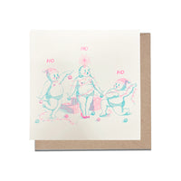 Postcard "HOHOHO"