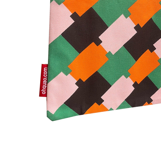 Totebag "Orange Puzzle"