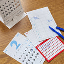 "Desk Calendar 2025"