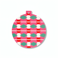 OHQUAO “Xmas Baubles & Coasters” Coaster