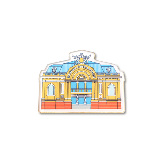"Grand Opera House" Magnet