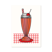 Digital Painting "Milkshake"