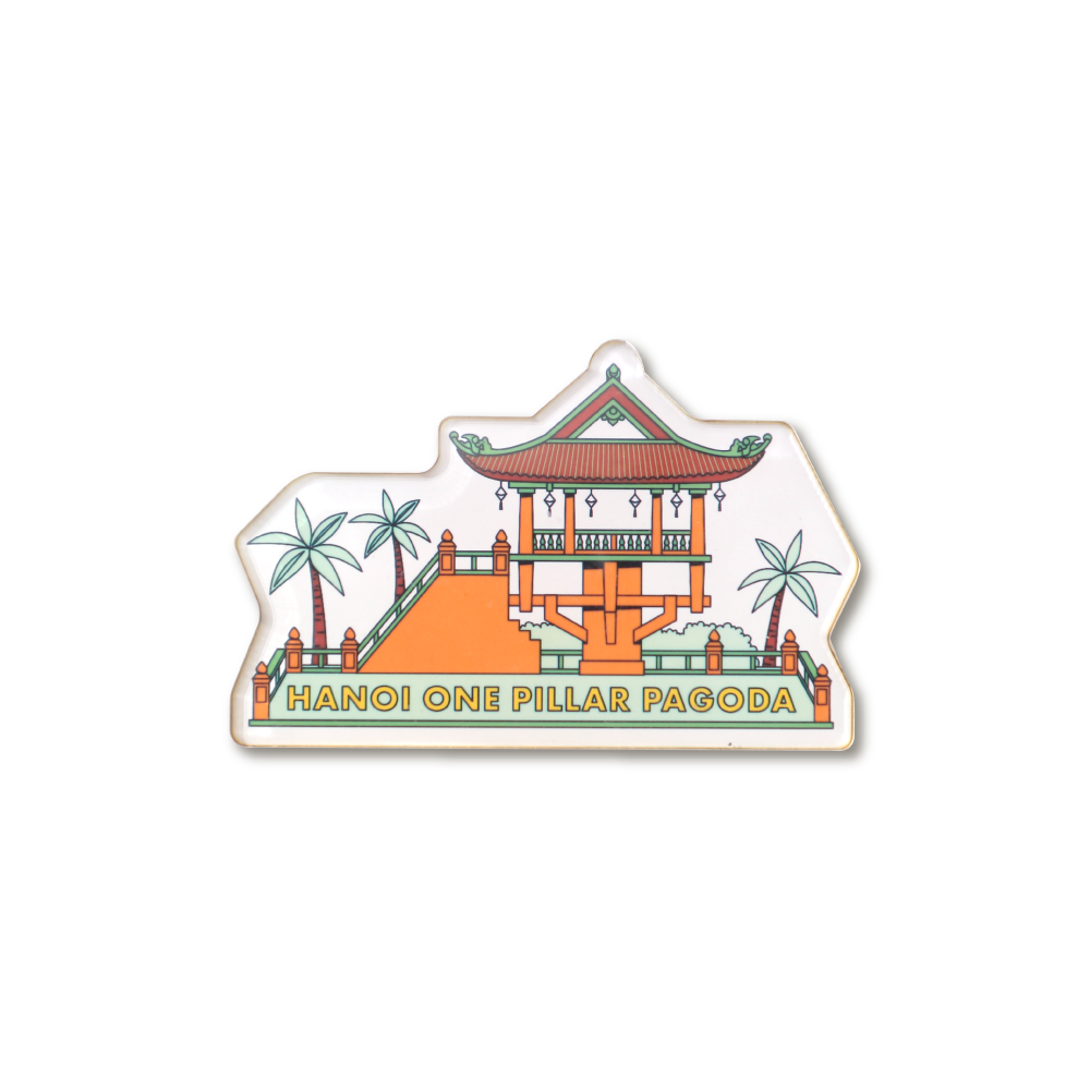 "One Pillar Pagoda" Magnet