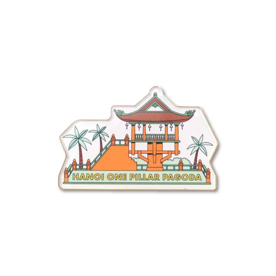 "One Pillar Pagoda" Magnet