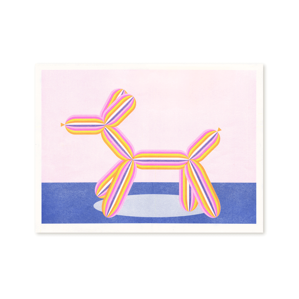 Digital Painting "Balloon Dog"