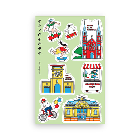 "Ho Chi Minh" Stickers