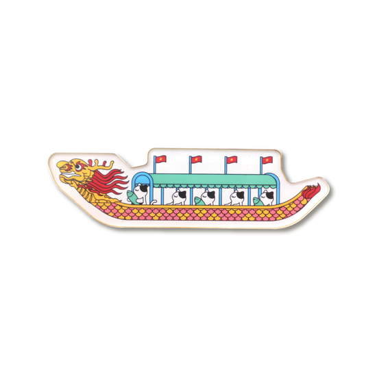 "Dragon Boat" Magnet
