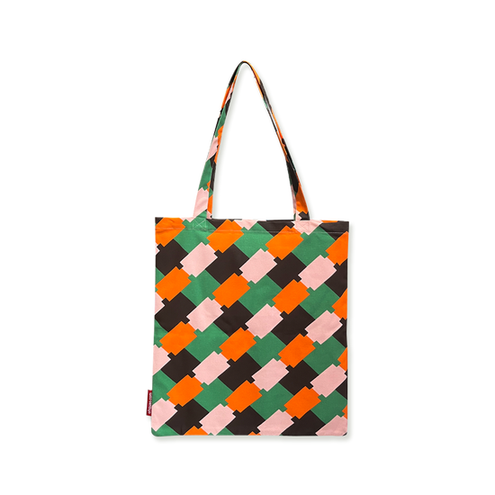 Totebag "Orange Puzzle"